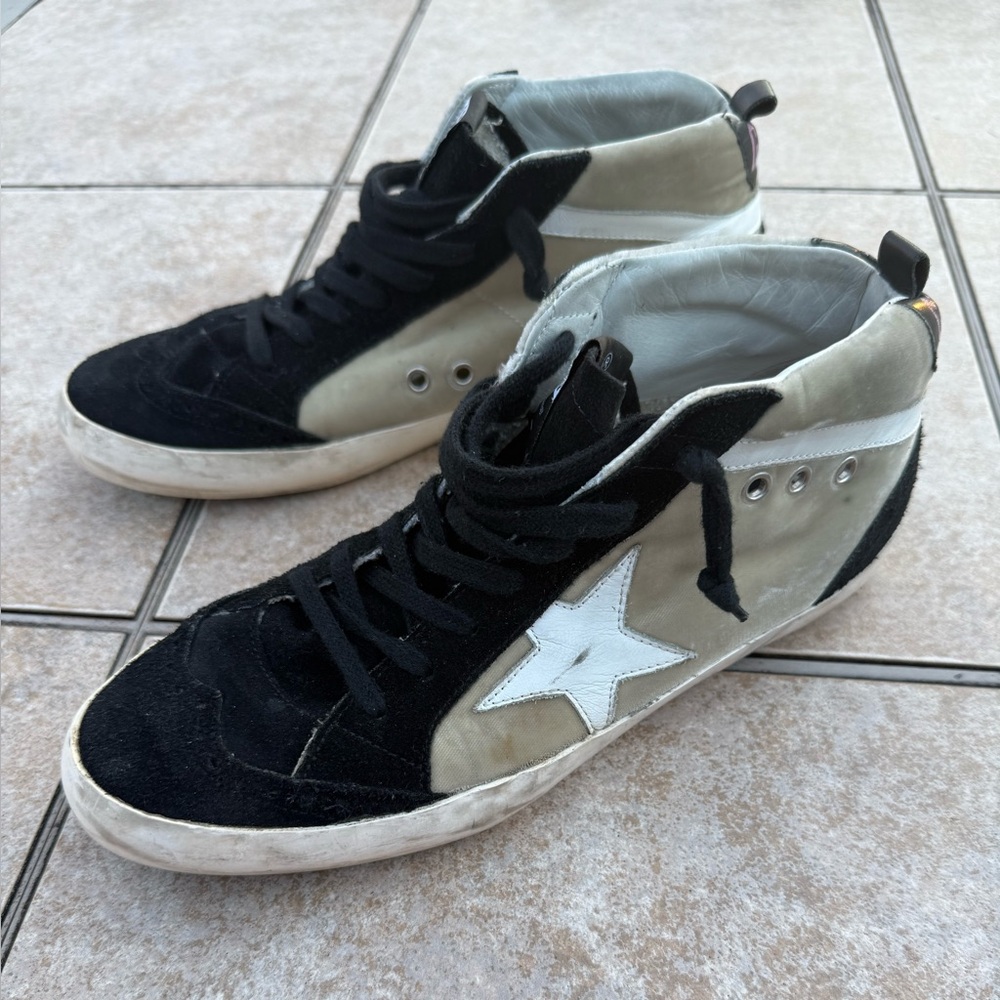 Golden Goose Mid-Star Sneakers - Picture 1 of 16